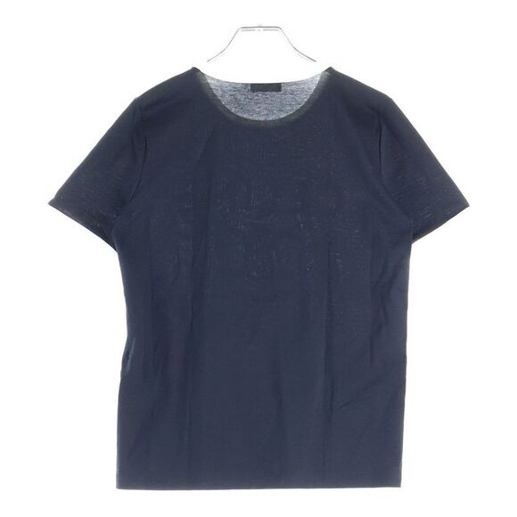 Celine Triomphe Logo Print Cotton Jersey Crew Neck Short Sleeved T-shirt Cut - Picture 2 of 9